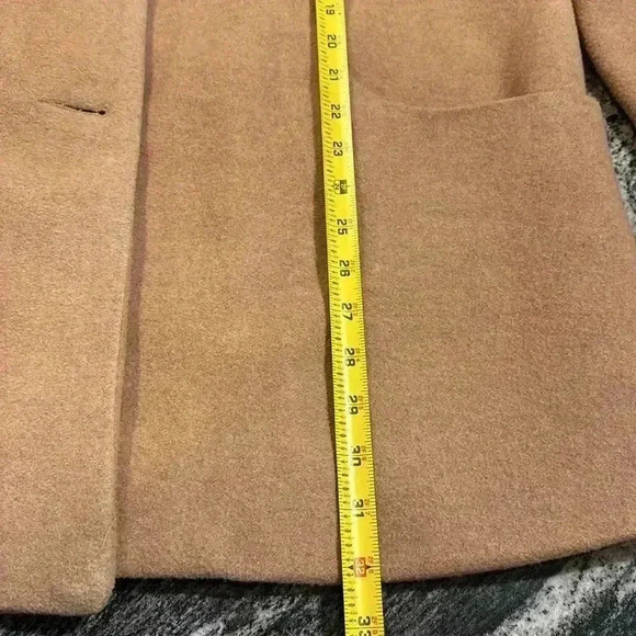 Blair Beautiful Vintage 65/35 Wool/Polyester Blend Button Up Coat Size Large - Picture 7 of 8